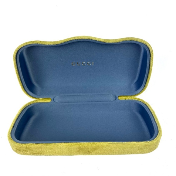 Gucci Case Eyeglasses Sunglass Case Hard Shell Velvet Large - Picture 1 of 7